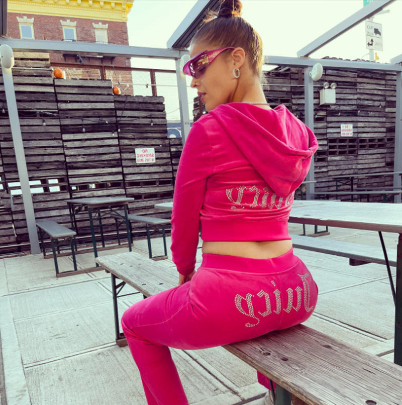 The Viral Juicy Coutoure TrackSuit 2-Piece Set